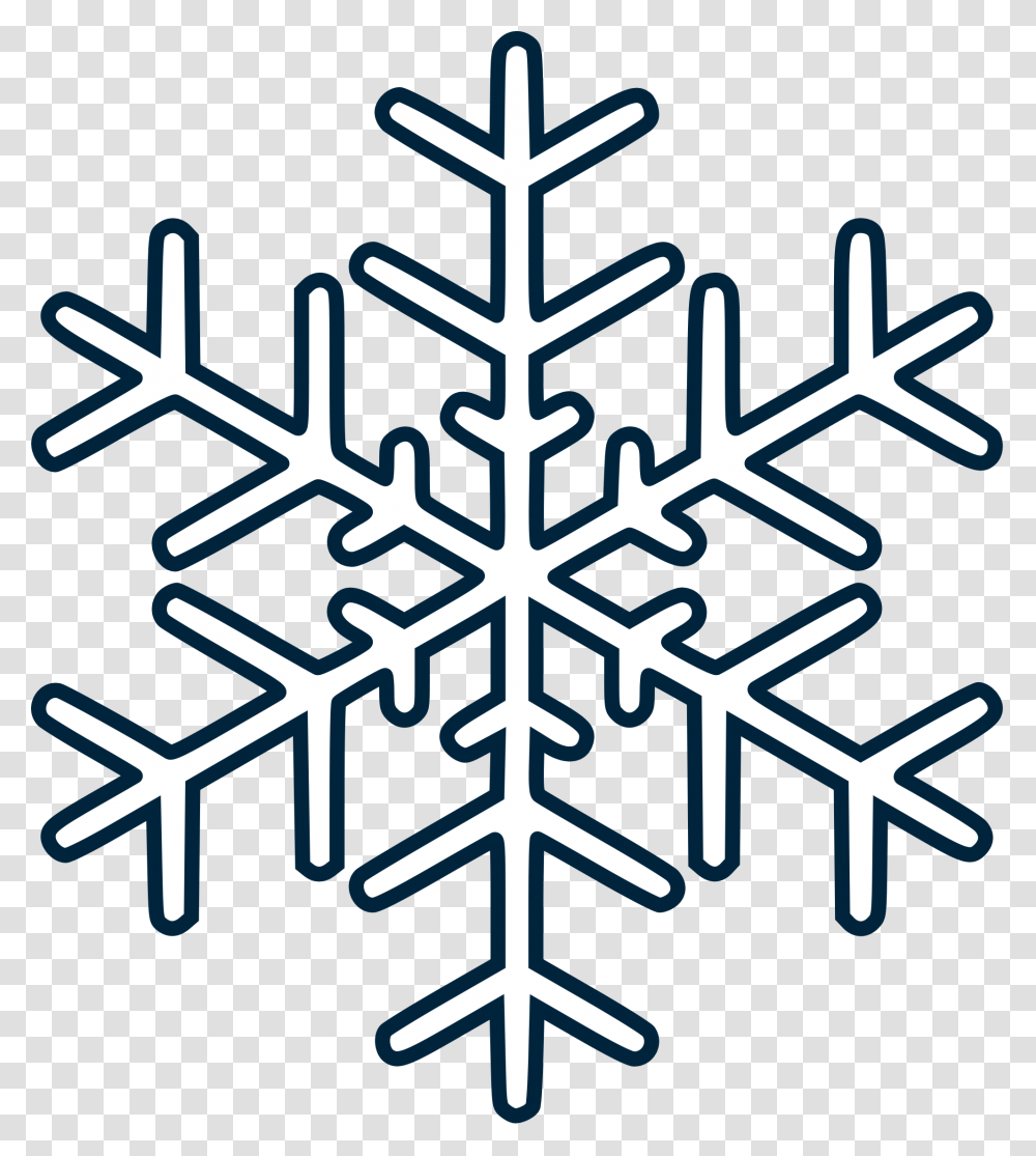 Ice Crystal Black Snowflake Background, Cross Transparent Png