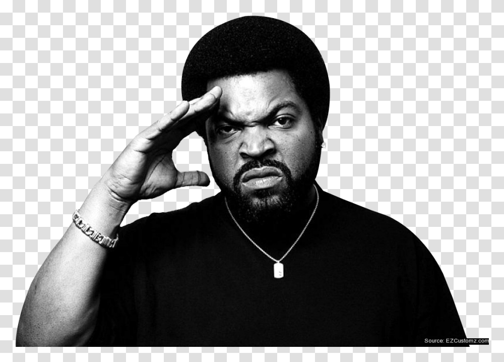 Ice Cube 2 Ice Cube In The 90s, Person, Human, Face, Pendant Transparent Png