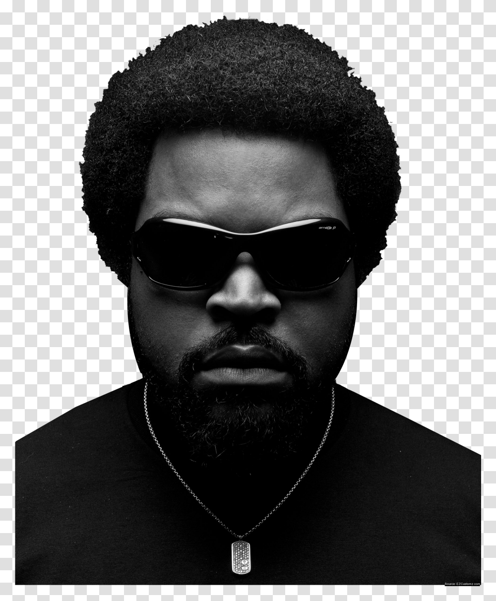 Ice Cube 4 Ice Cube, Face, Person, Human, Sunglasses Transparent Png
