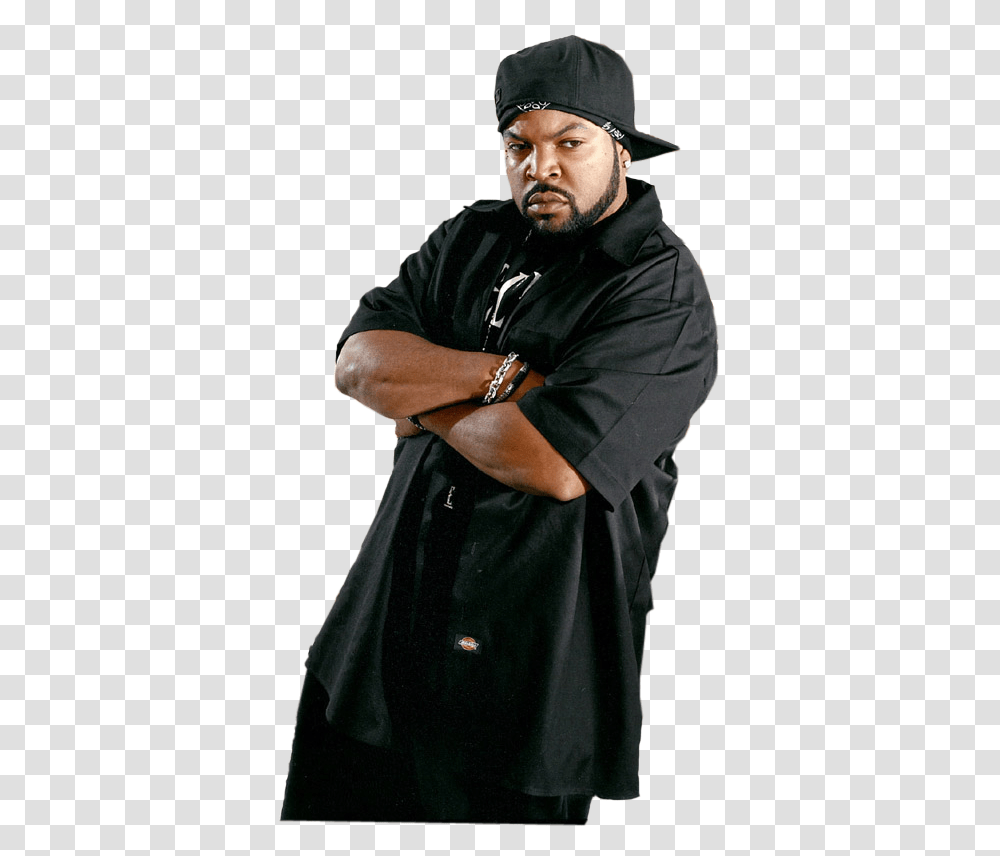 Ice Cube Rapper, Person, Man, Hat Transparent Png