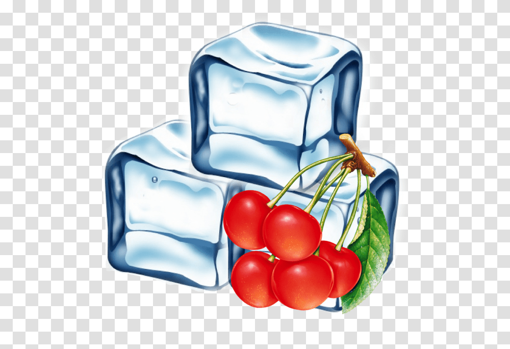 Ice Cubes Clipart Ice Cubes Clip Art, Outdoors, Nature, Cherry, Fruit Transparent Png