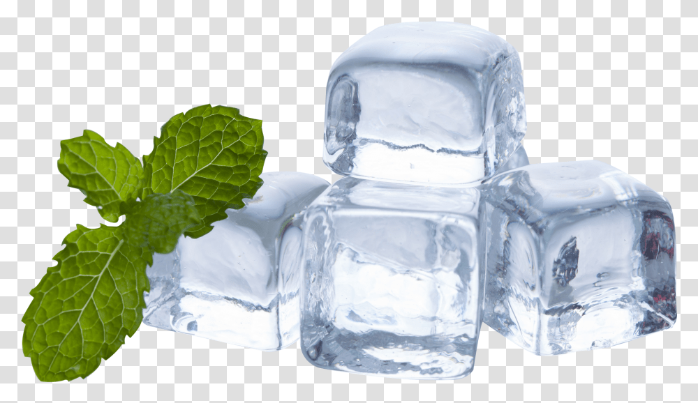 Ice Cubes Ice Cube, Potted Plant, Vase, Jar, Pottery Transparent Png