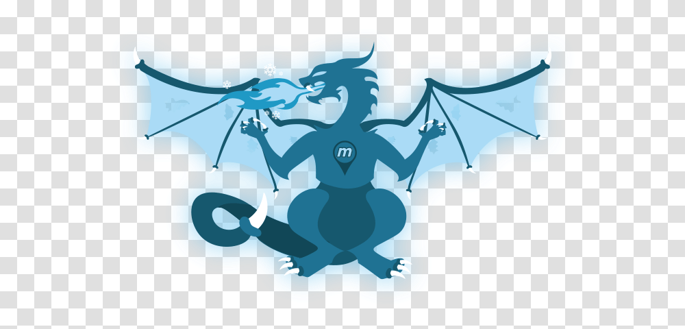 Ice Dragon Clipart, Outdoors, Nature, Animal, Sea Life Transparent Png