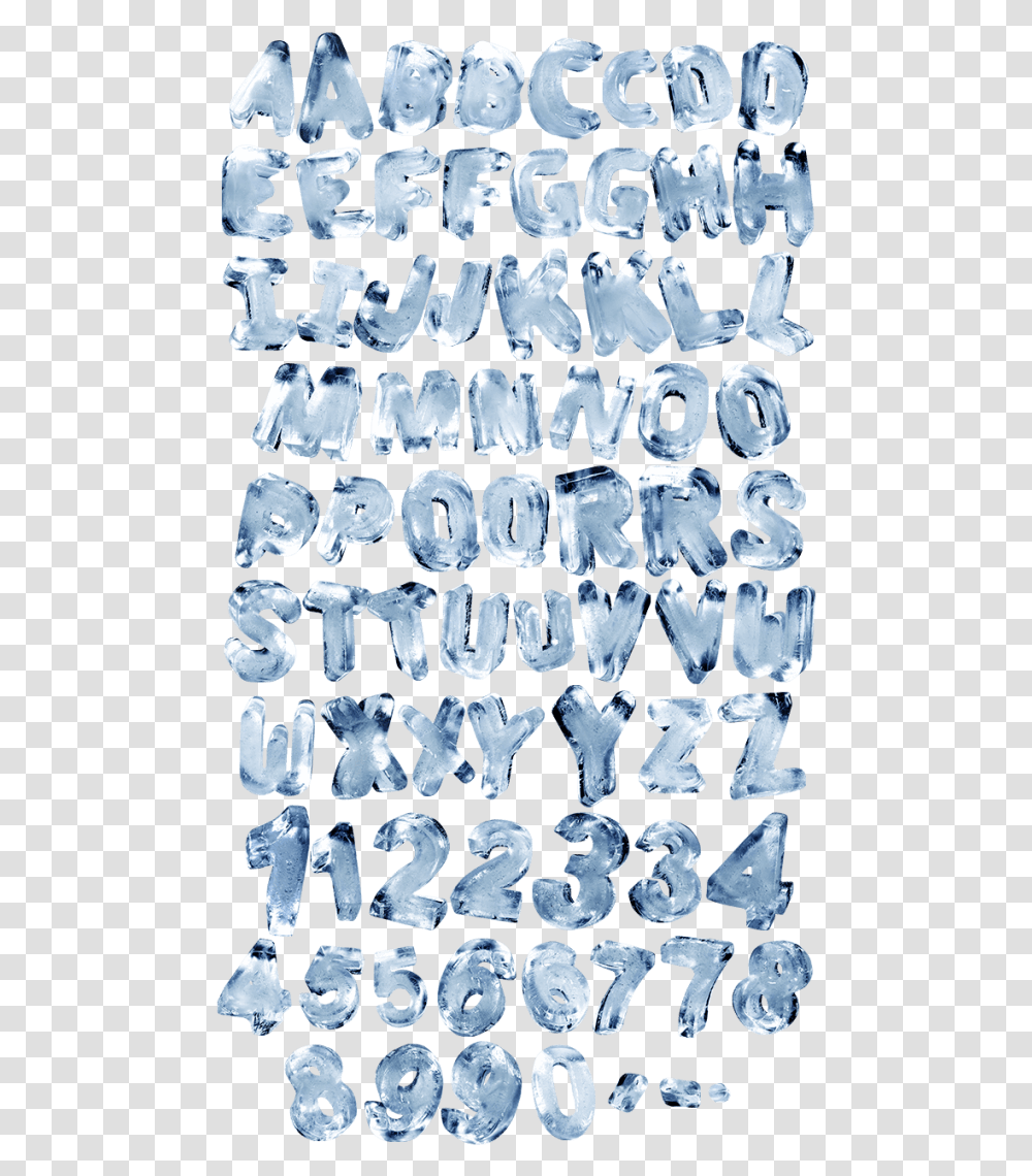 Ice Font, Rug, Alphabet, Word Transparent Png