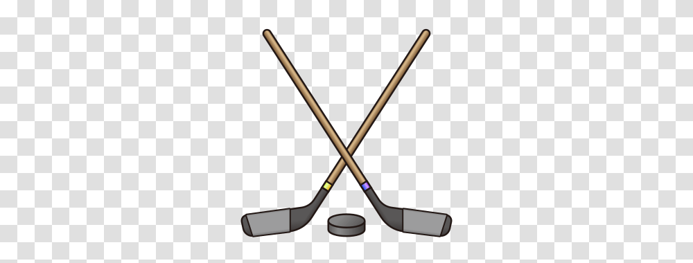 Ice Hockey Stick And Puck Emojidex, Baton, Sport, Sports, Golf Transparent Png