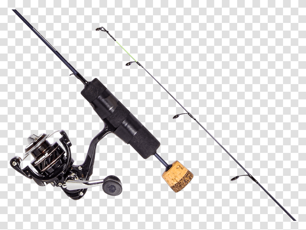 Ice Hunter Sniper Fishing Rod, Cork, Bow, Tool, Steamer Transparent Png