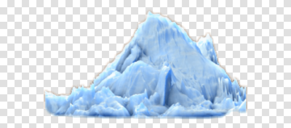Ice Iceberg, Nature, Outdoors, Snow, Mountain Transparent Png