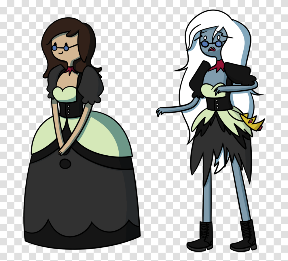 Ice King Marceline The Vampire Queen Sky Witch Betty Adventure Time Genderbend Simon, Person, Human, Comics, Book Transparent Png
