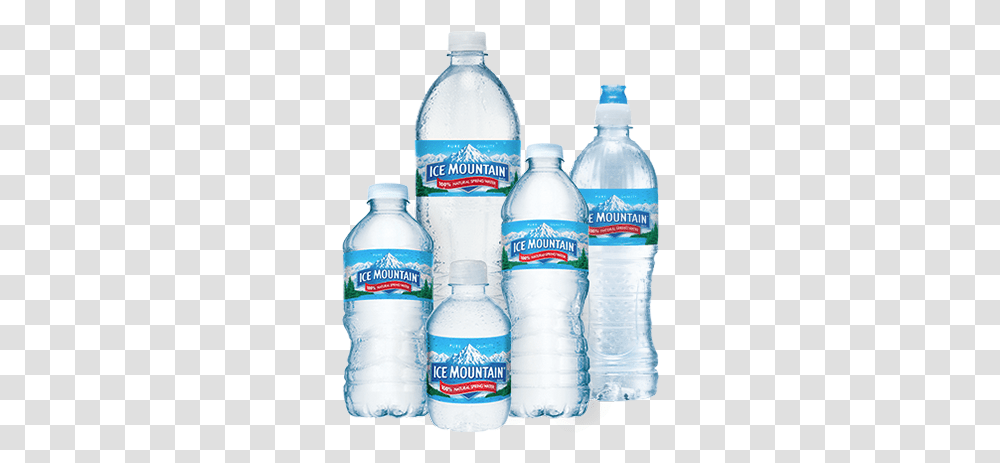 Ice Mountain Brand Natural Spring Water Poland Spring Water Bottles, Mineral Water, Beverage, Drink, Shaker Transparent Png