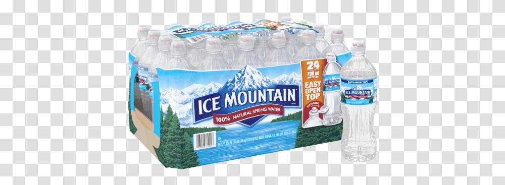 Ice Mountain, Mineral Water, Beverage, Water Bottle, Drink Transparent Png