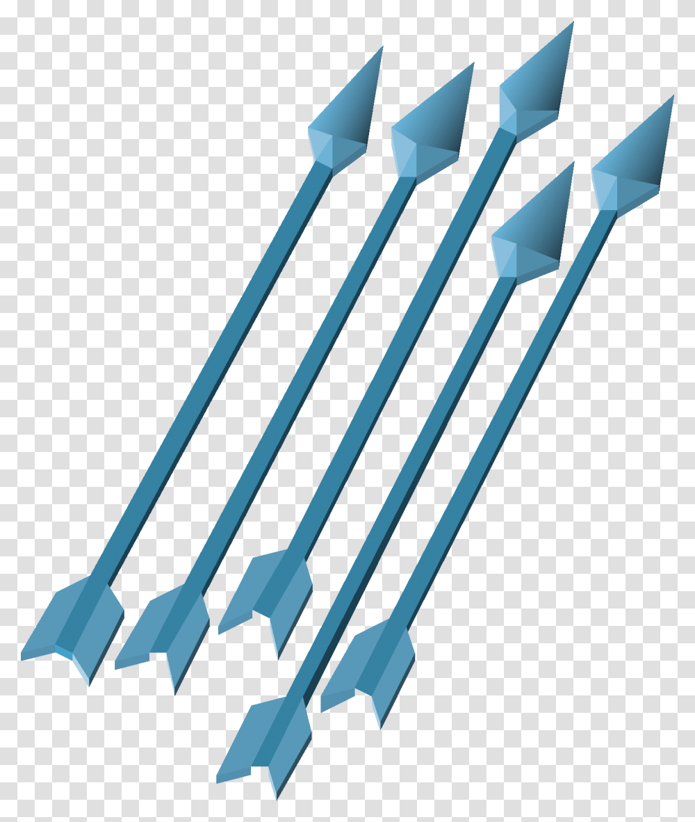 Ice One Of The Best Arrows In Old School Runescape Adamantine Arrows, Weapon, Weaponry, Arrowhead Transparent Png