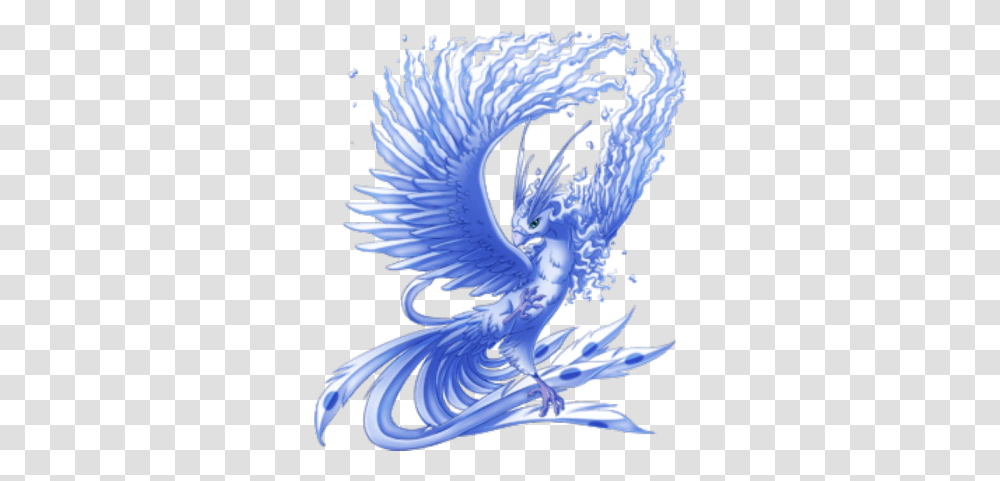 Ice Phoenix Roblox Blue Phoenix, Dragon, Outdoors, Nature, Sea Transparent Png