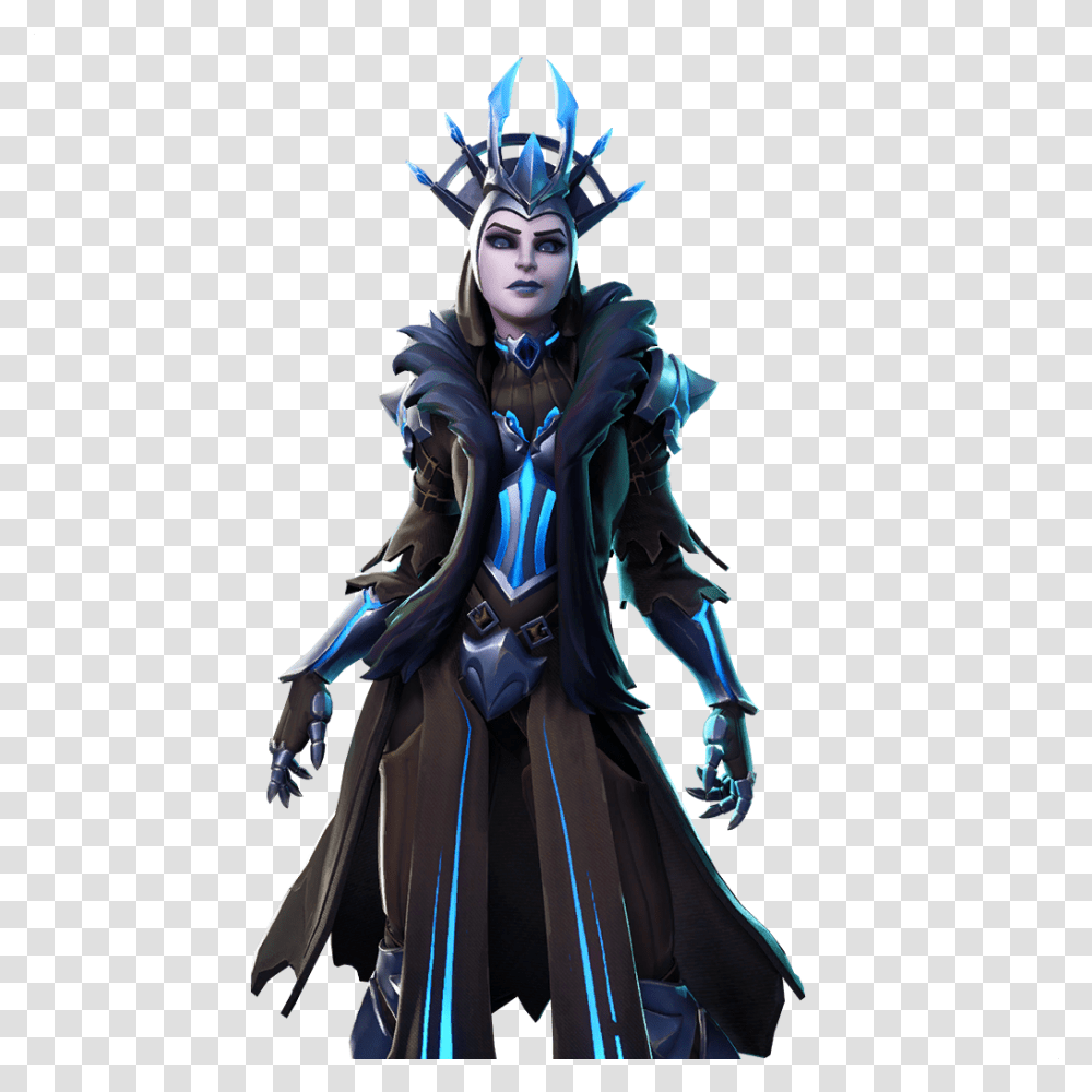 Ice Queen Free Ice Queen Fortnite, Person, Human, Costume, Clothing Transparent Png