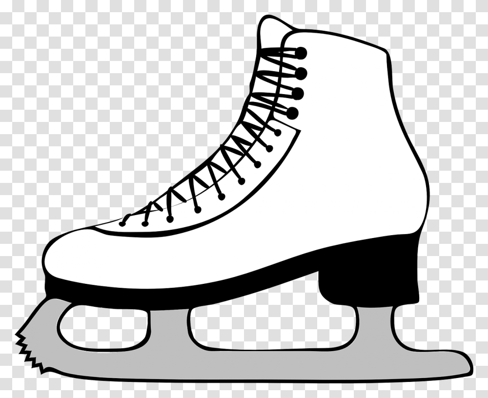 Ice Skate Clipart, Apparel, Footwear, Shoe Transparent Png