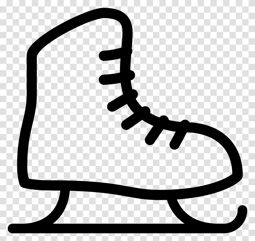 Ice Skate Icon Ice Skate, Gray, World Of Warcraft Transparent Png