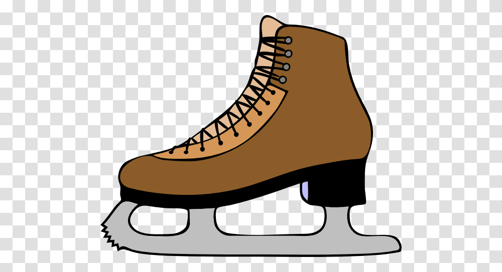 Ice Skate Shoe Clip Art, Apparel, Footwear, Boot Transparent Png