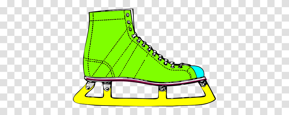 Ice Skating Sport, Shoe, Footwear Transparent Png