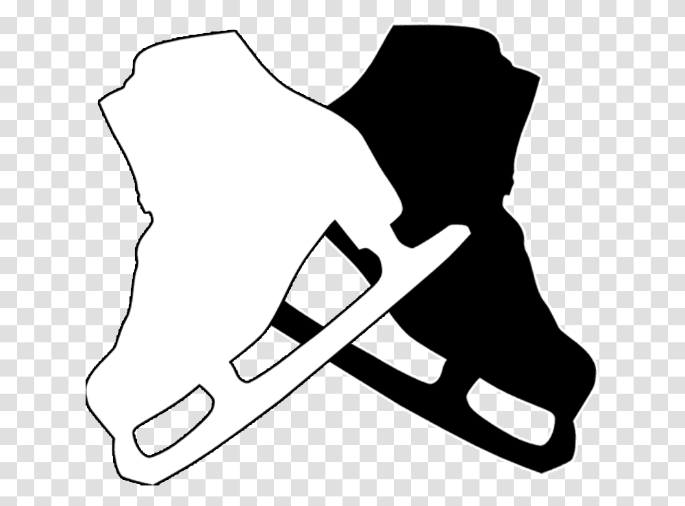 Ice Skating Ice Skates Figure Skating Ice Hockey Clip Art Figure Skating, Person, Silhouette, Stencil, Leisure Activities Transparent Png