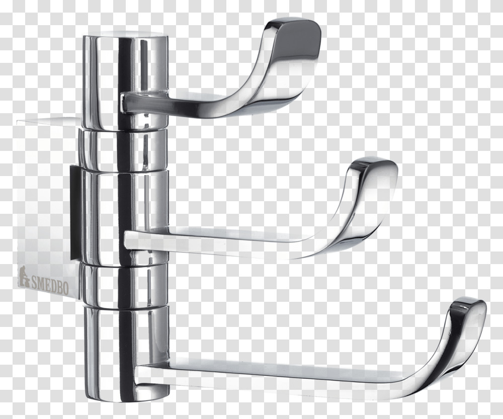 Ice Swing Arm Triple Hook In Polished Chrome Frosted Driaky Na Uterky Do Kpelne, Sink Faucet, Indoors Transparent Png