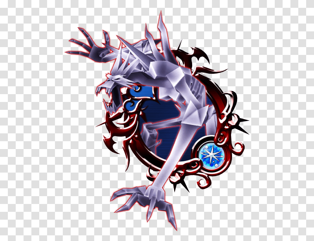 Ice Titan Stained Glass 6 Khux, Dragon, Hand Transparent Png