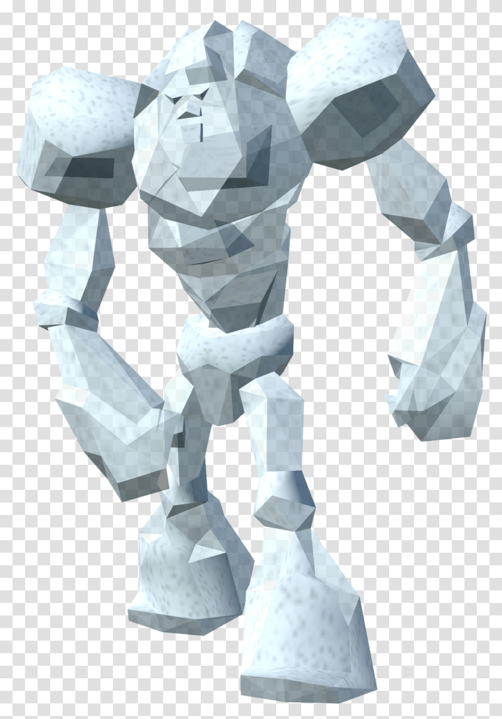 Ice Titan The Runescape Wiki, Robot, Paper, Art, Origami Transparent Png