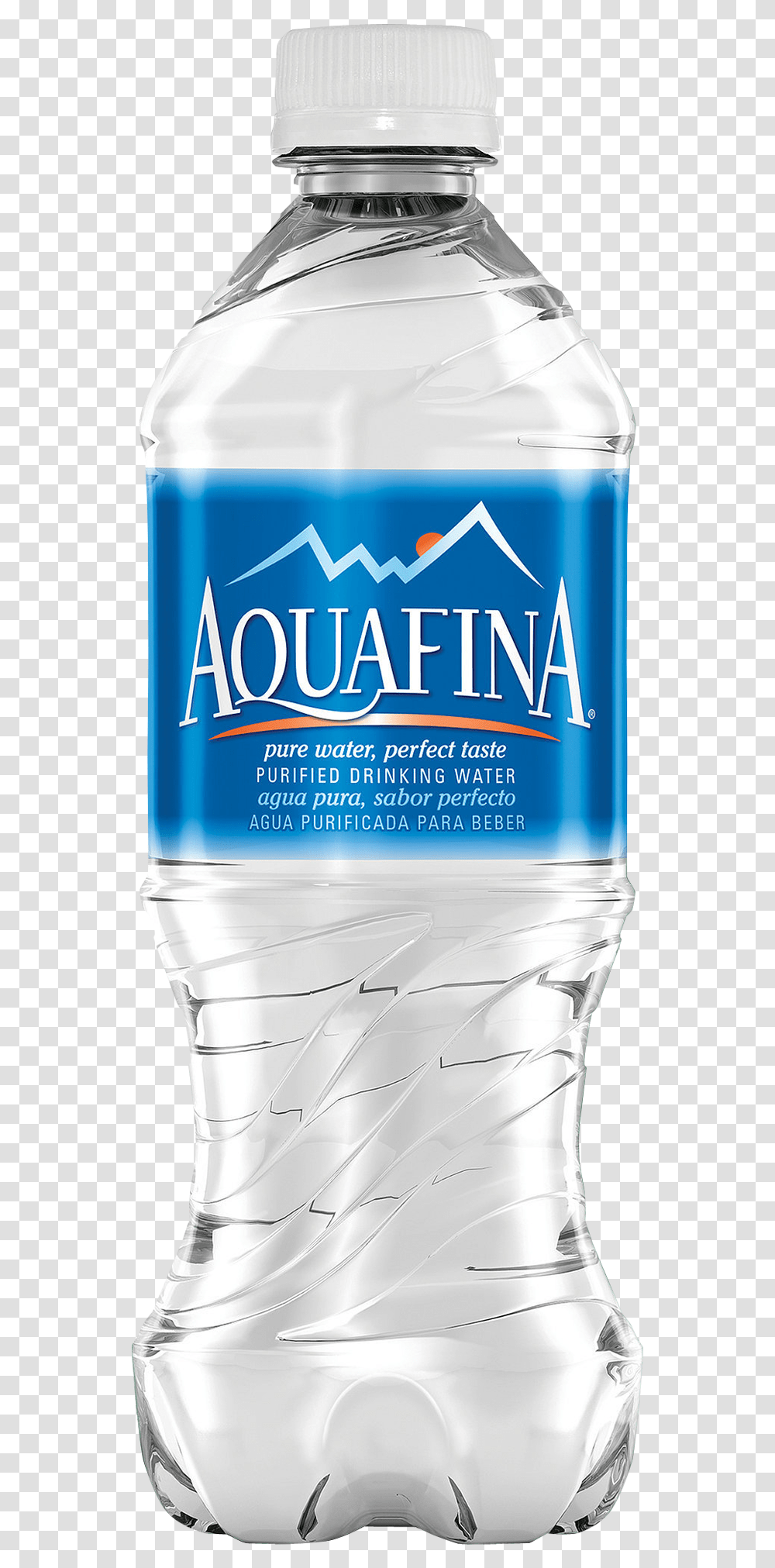 Ice Water Bottle Aquafina Image Aquafina 20 Oz, Mineral Water, Beverage, Drink Transparent Png