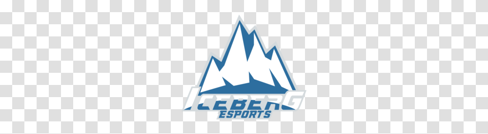 Iceberg Esports, Logo, Outdoors, Triangle Transparent Png