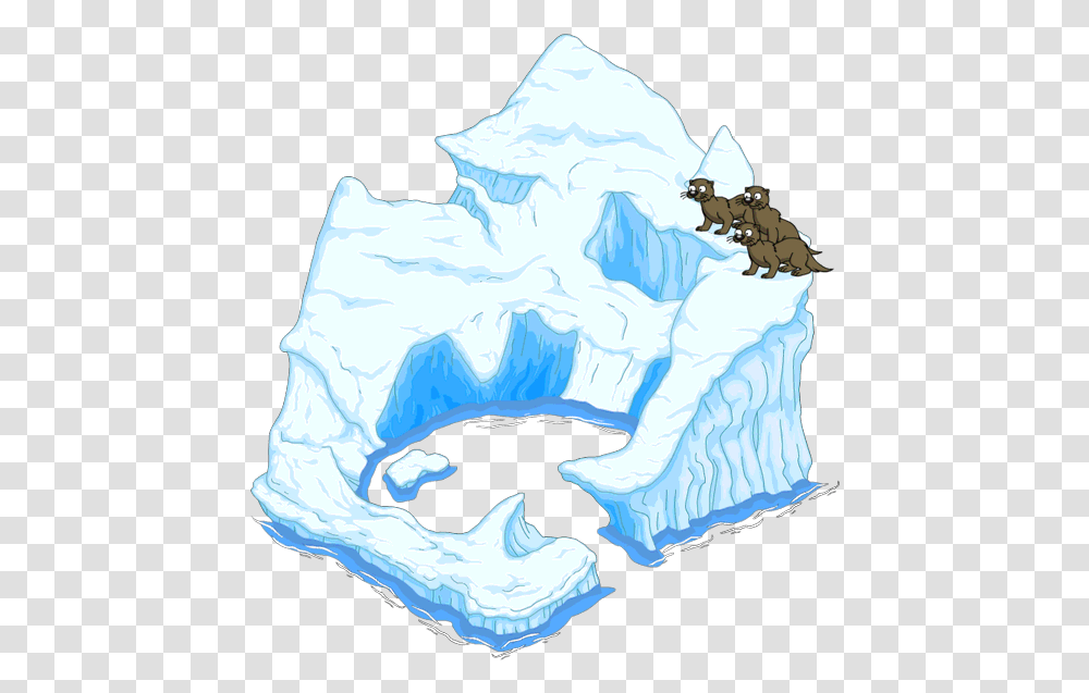 Iceberg, Nature, Outdoors, Snow, Mountain Transparent Png