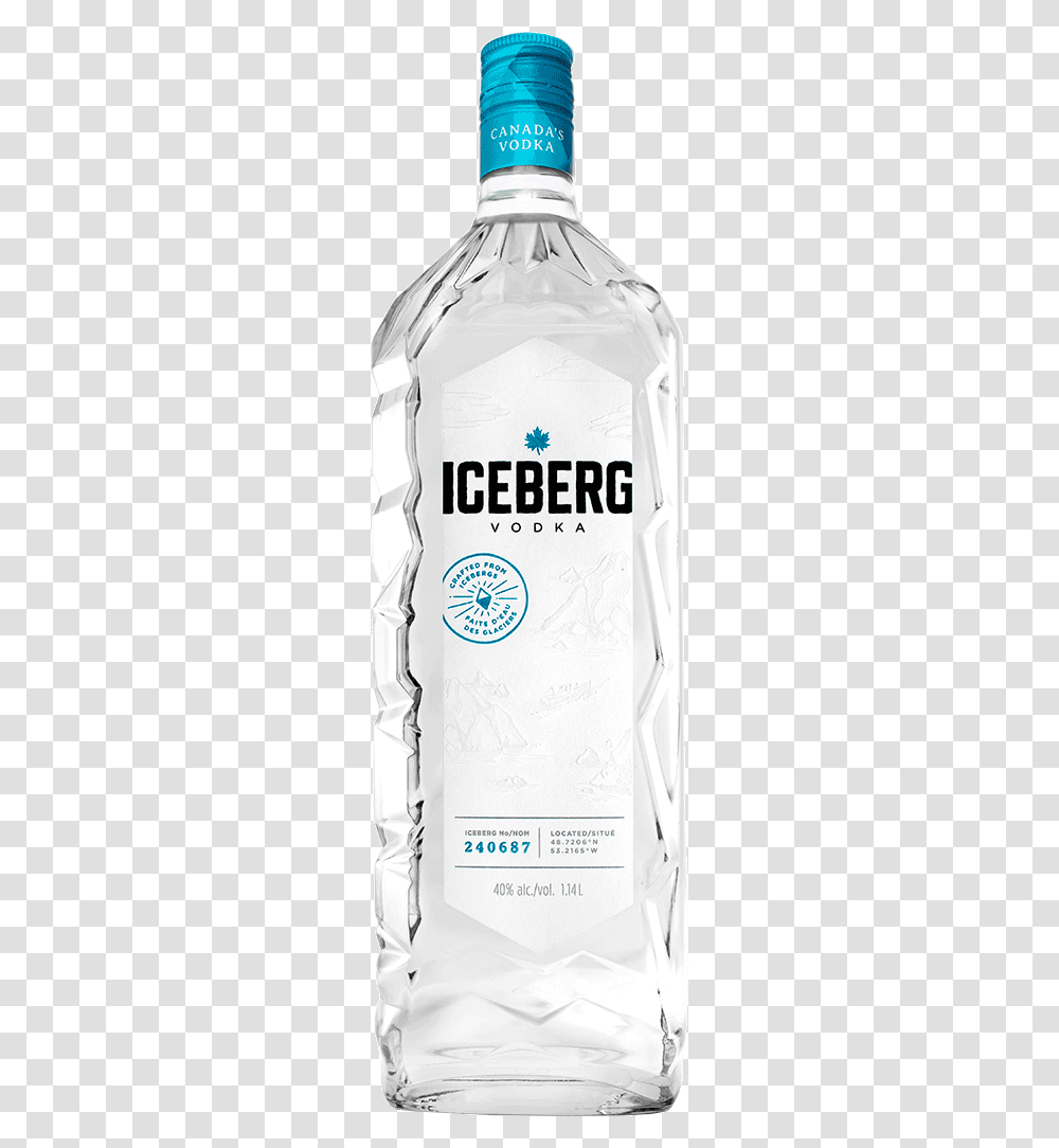 Iceberg Vodka White Coat, Label, Paper Transparent Png