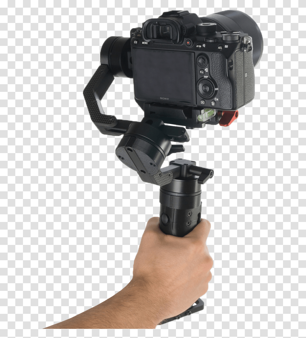 Icecam Gimbal Tiny 3 Vision Video Camera, Electronics, Person, Human, Tripod Transparent Png