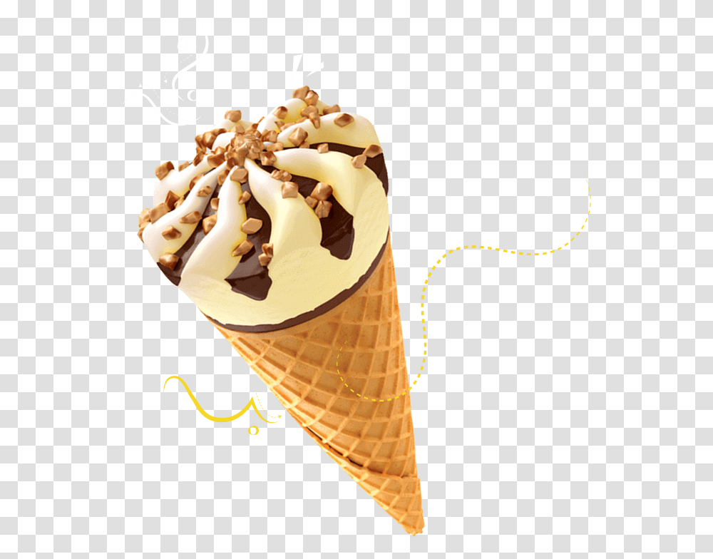 Icecream Clipart Kulfi Kulfi Ice Cream, Dessert, Food, Creme, Cone Transparent Png