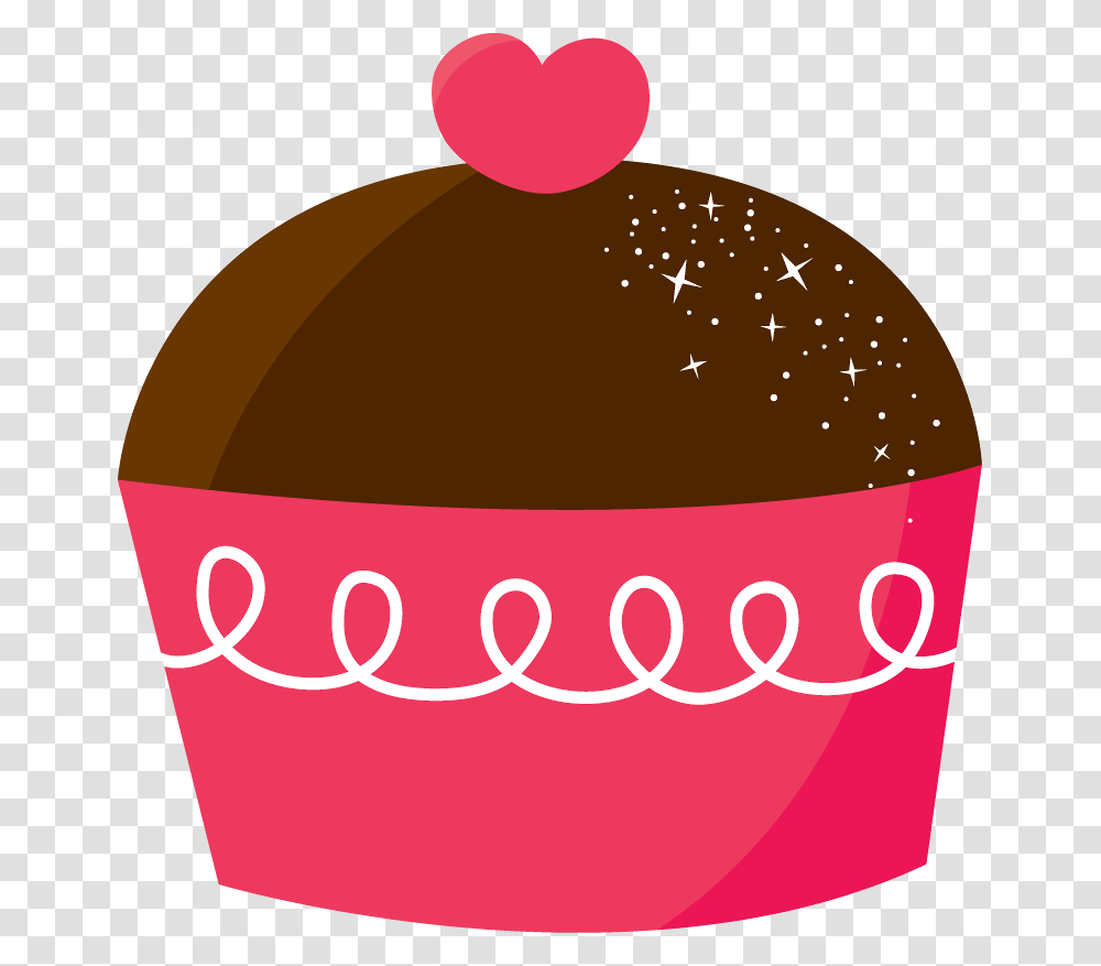 Icecream Clipart Valentine Cup Cakes Animados, Food, Beverage, Drink Transparent Png