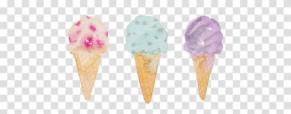 Icecream, Cone, Dessert, Food, Creme Transparent Png