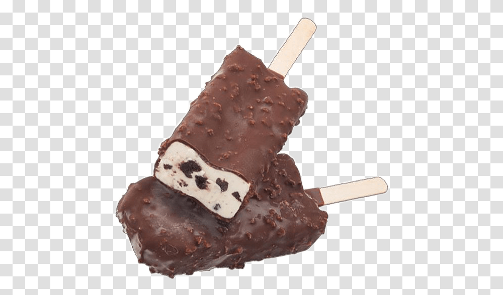 Icecream Popsicle Sticker Chocolate Tumblr Ice Cream Popsicle, Dessert, Food, Ice Pop, Fudge Transparent Png