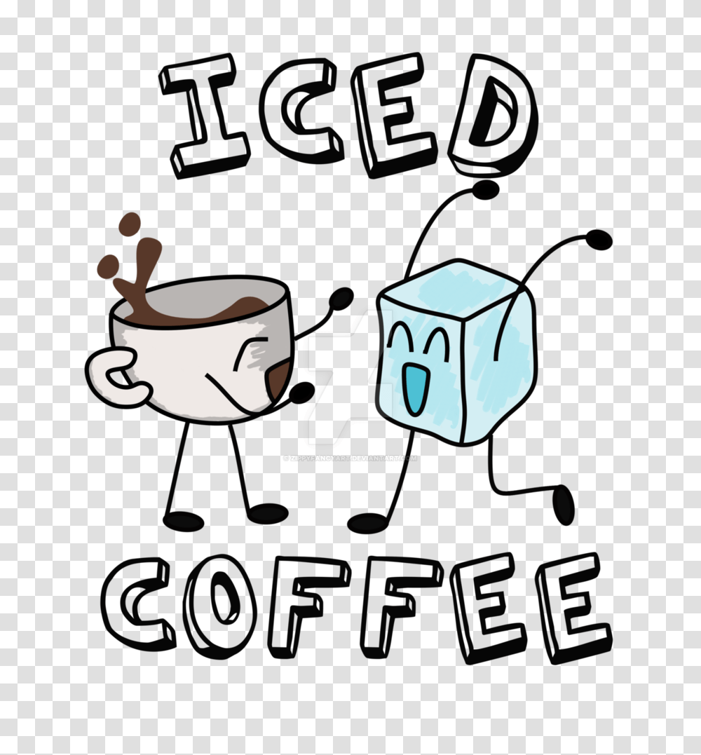 Iced Coffee, Coffee Cup, Dice, Game, Poster Transparent Png