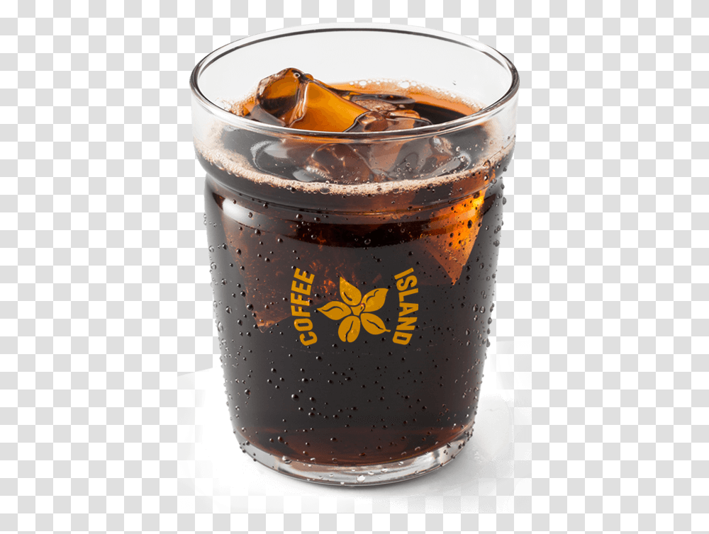 Iced Filter Flavored Large 16oz Black Russian, Soda, Beverage, Drink, Milk Transparent Png