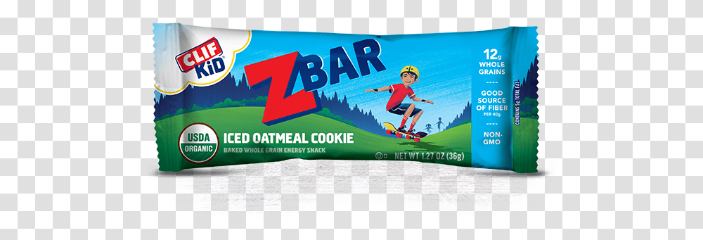 Iced Oatmeal Cookie Packaging Clif Bar Iced Oatmeal, Person, Sport, Outdoors, Flyer Transparent Png