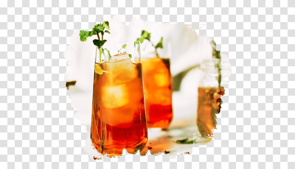 Iced Tea Cocktail, Alcohol, Beverage, Mojito, Potted Plant Transparent Png