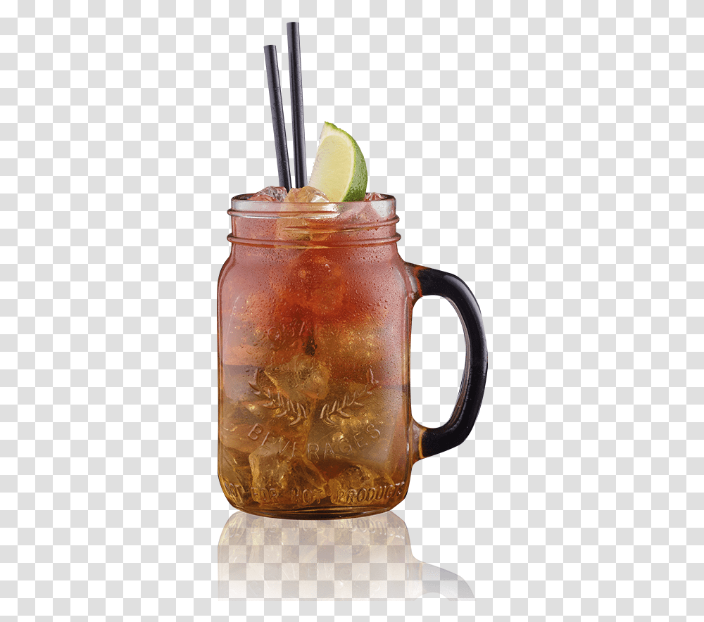 Iced Tea Ice Tea, Citrus Fruit, Plant, Food, Alcohol Transparent Png