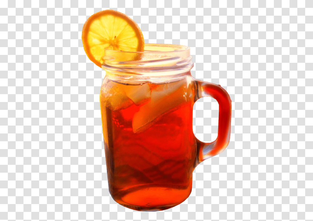 Iced Tea, Plant, Beverage, Glass, Citrus Fruit Transparent Png