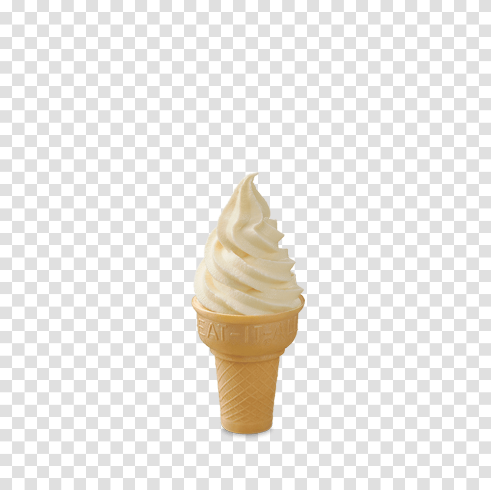Icedream Cone Nutrition And Description Chick Fil, Cream, Dessert, Food, Creme Transparent Png