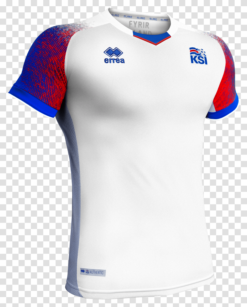 Iceland Away Jersey 2018, Apparel, Undershirt, T-Shirt Transparent Png