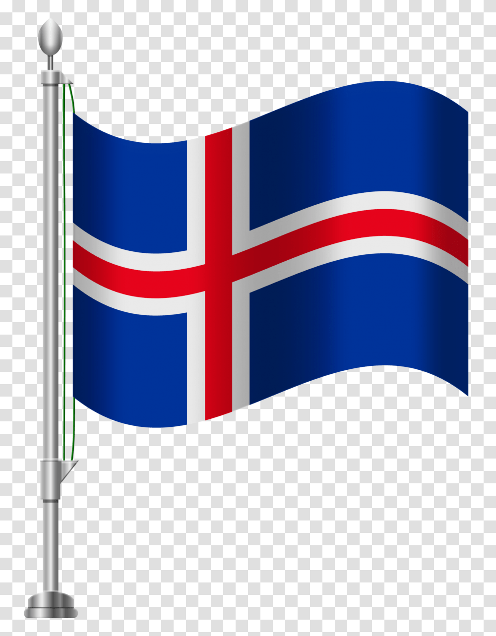 Iceland Flag Clip Art, American Flag Transparent Png
