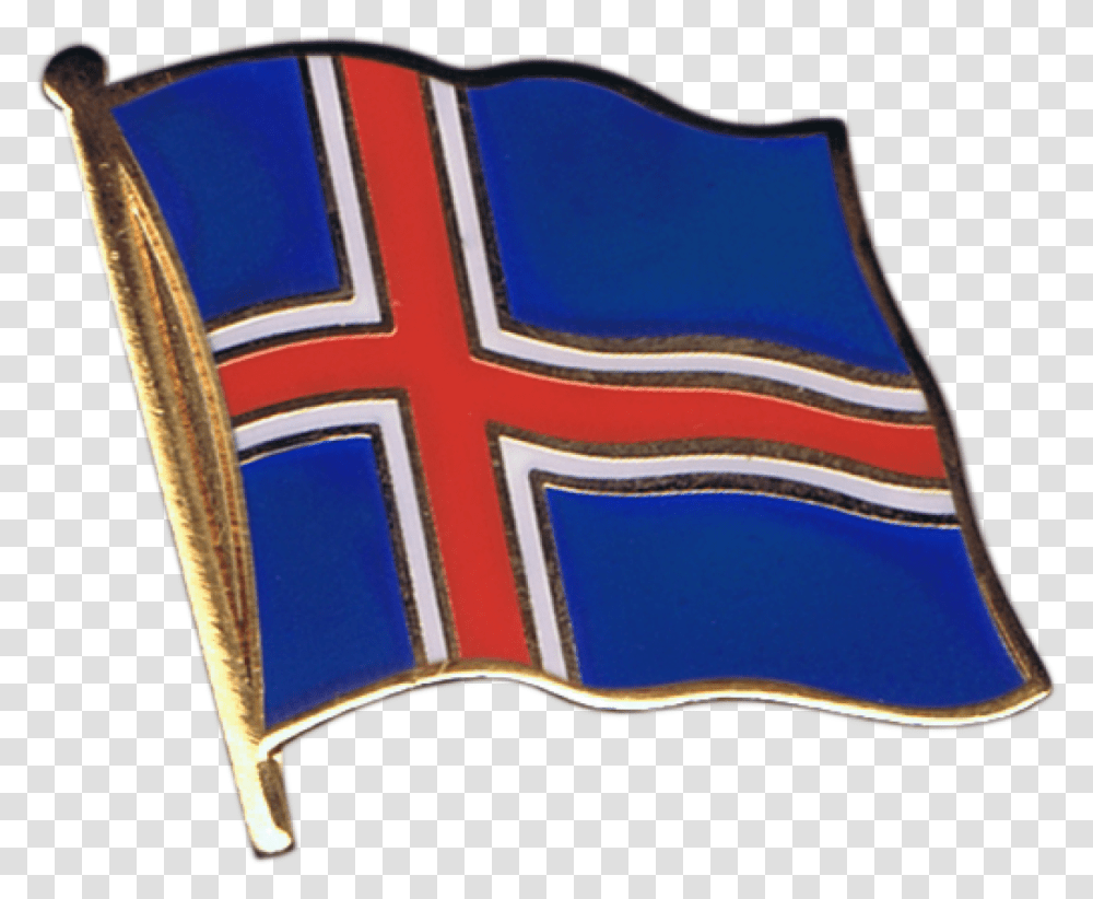 Iceland Flag Pin Badge Mexican Flag Drawing Easy, Armor, Shield Transparent Png