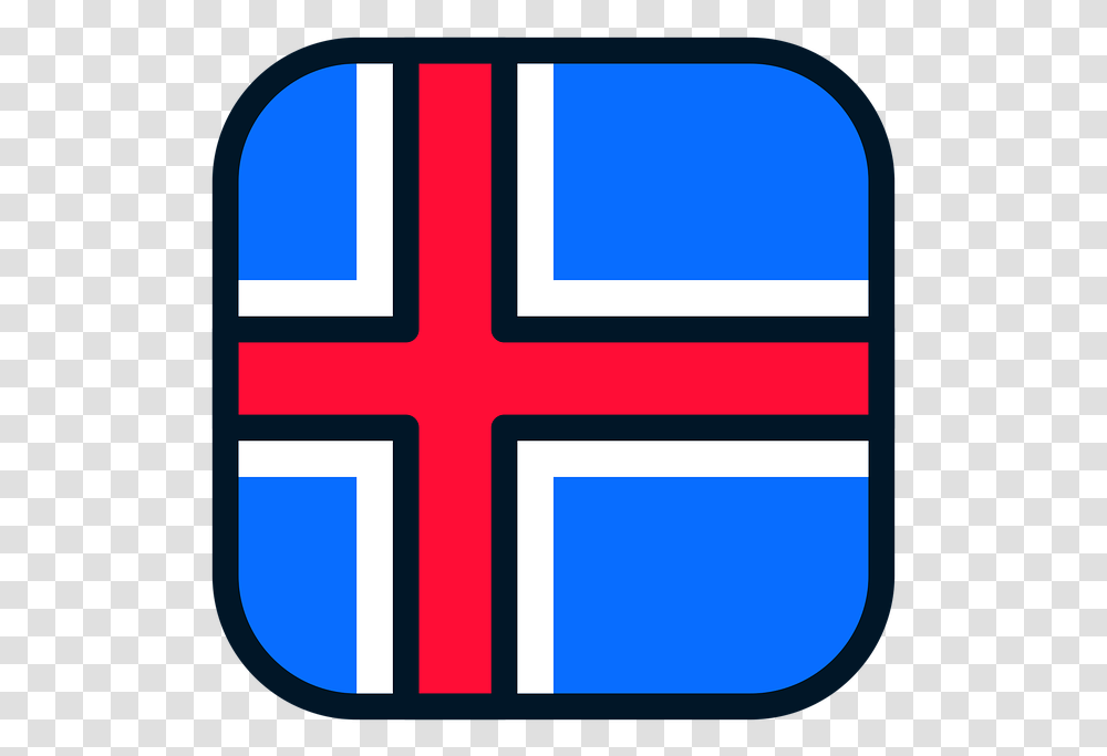 Iceland Round Flag, Label, Logo Transparent Png – Pngset.com