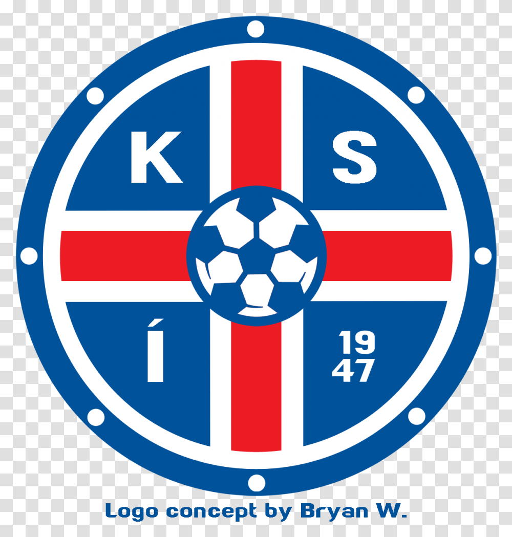 Iceland Ksi Redesign Logo Iceland Football Team, Symbol, Trademark, Road Sign, Flag Transparent Png
