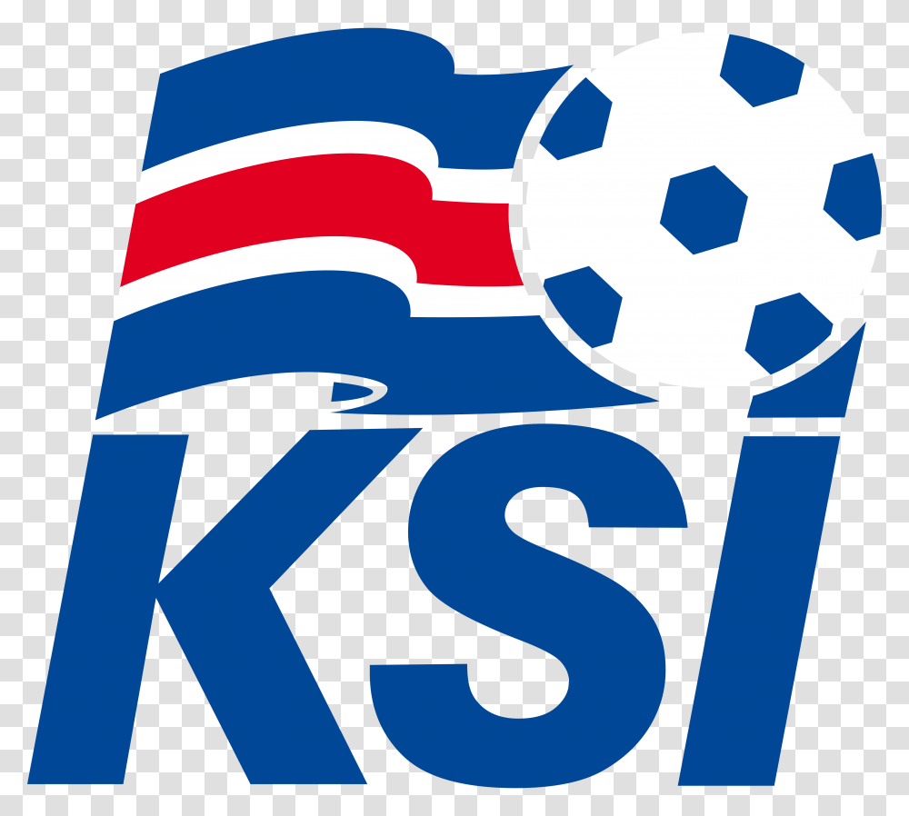 Iceland National Football Team Logo Ksi Logos Download, Number, Soccer Ball Transparent Png