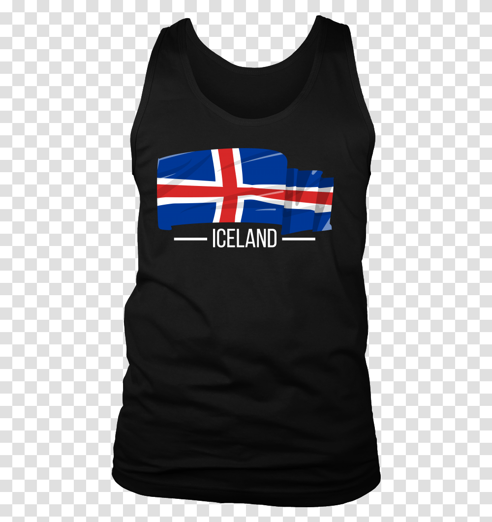 Iceland Pride Patriotic Vintage Flag Tank Active Tank, Apparel, Sleeve, Vest Transparent Png