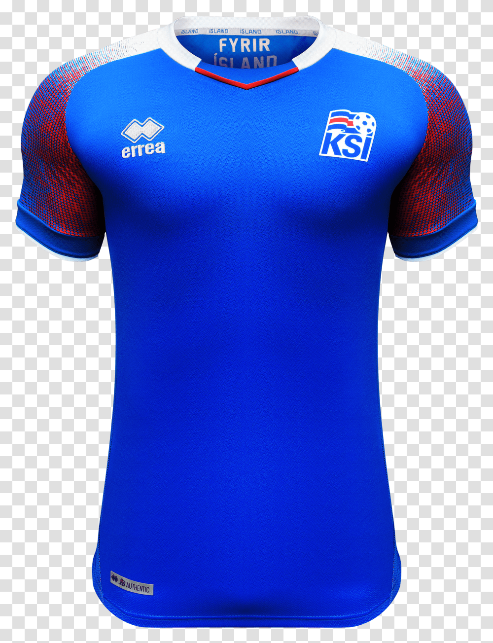 Iceland Soccer Jersey 2018, Apparel, Shirt, T-Shirt Transparent Png