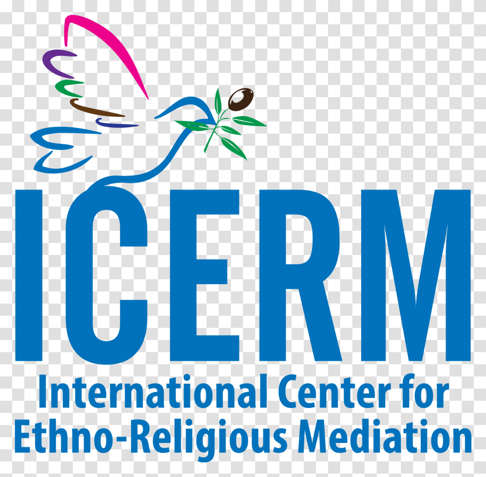 Icerm Logo With Dove Olive Branch Amp Text, Number, Alphabet, Paper Transparent Png